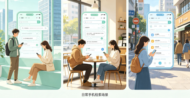 元坝区普通人日常手机使用场景拆解：GEO 与 AI 优化如何改变信息检索体验