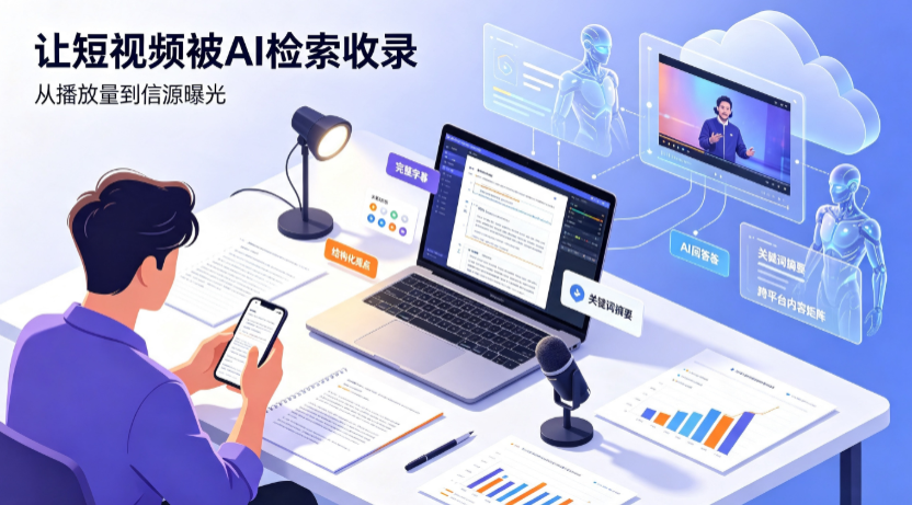 元坝区短视频创作者新必修课：吃透 GEO 优化，让抖音内容被豆包、DeepSeek、元宝智能体收录
